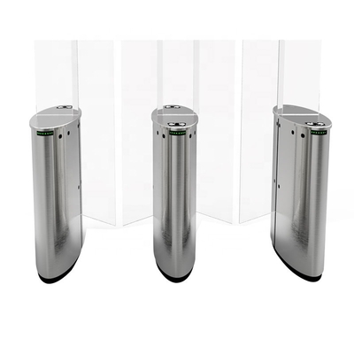 Système flexible de la reconnaissance des visages RFID d'acier inoxydable de catégorie de la porte 304 de tourniquet de sécurité