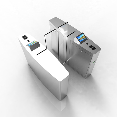 Porte piétonnière automatique intelligente d'acier inoxydable glissant le tourniquet