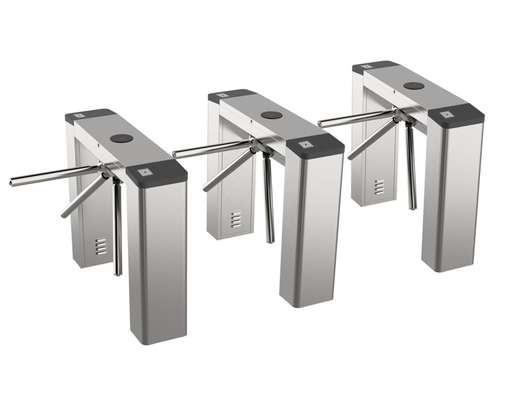 Porte électronique de tourniquet de trépied de pont de taille d'acier inoxydable de gestion d'accès d'entrée demi