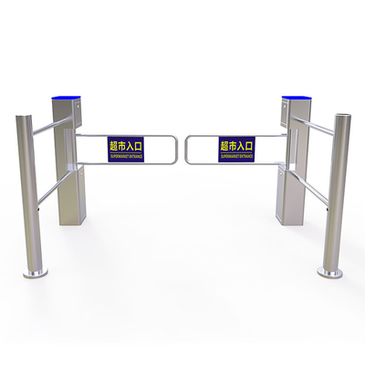 Porte d'oscillation intelligente automatique électronique de tourniquet de supermarché droit de Shenzhen Zento Manuctacturer
